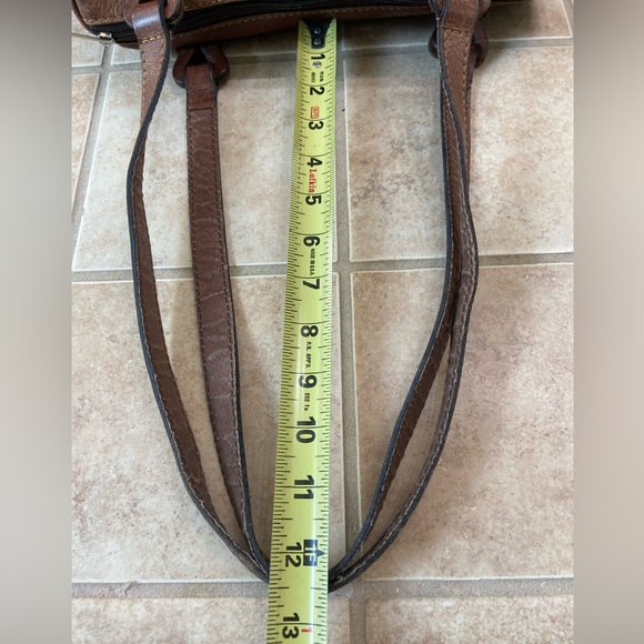 Vintage MODA D’Luciano Mexico Brown Leather Shoulder Bag Purse - Picture 13 of 16